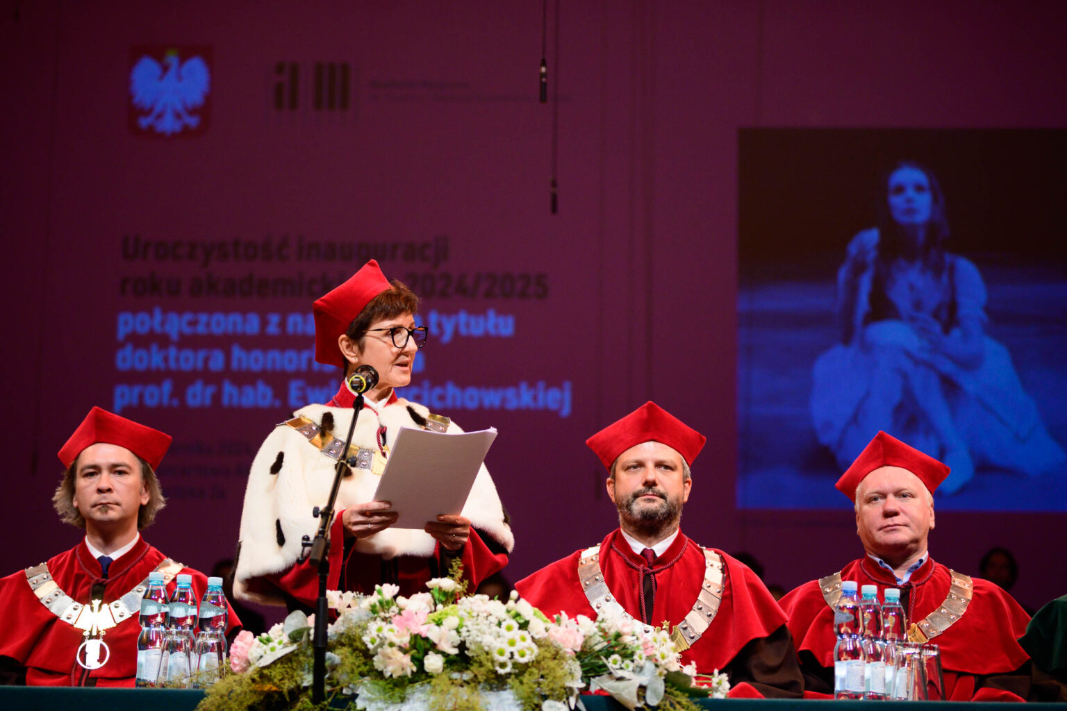 Honoris Causa dla Ewy Wycichowskiej Fot Sebastian Szwajkowski 15