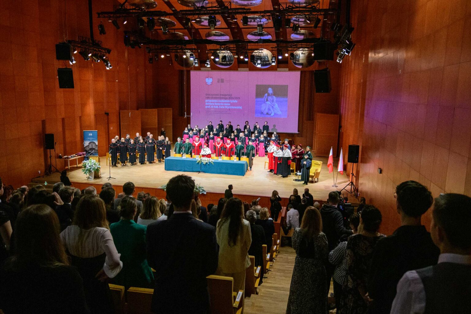 Honoris Causa dla Ewy Wycichowskiej Fot Sebastian Szwajkowski 2