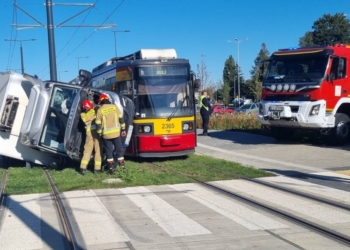 kolizja tramwaju
