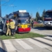 Kolizja tramwaju z samochodem dostawczym. Dwie osoby w szpitalu 7 kolizja tramwaju