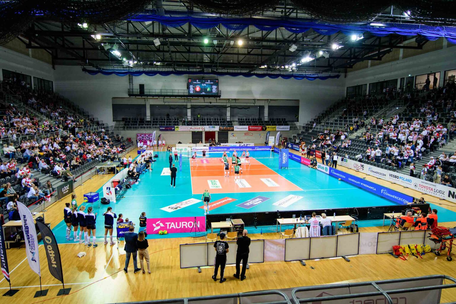 LKS Commercecon vs Volley Wroclaw Fot Sebastian Szwajkowski 2