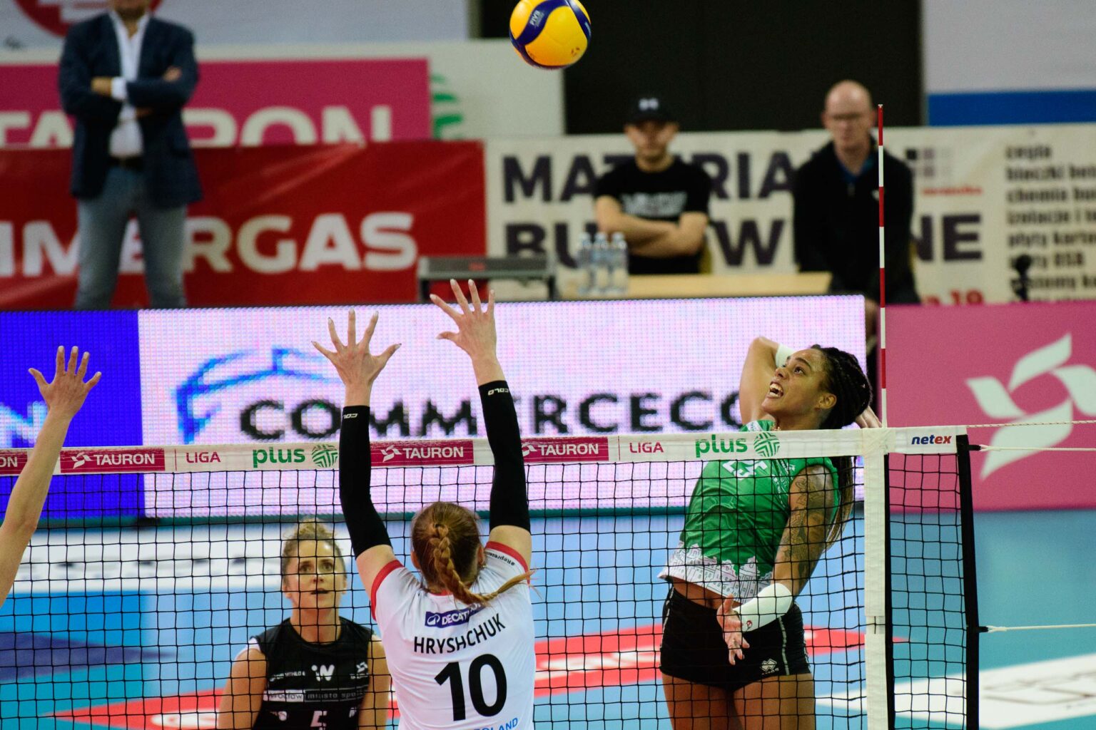 LKS Commercecon vs Volley Wroclaw Fot Sebastian Szwajkowski 22