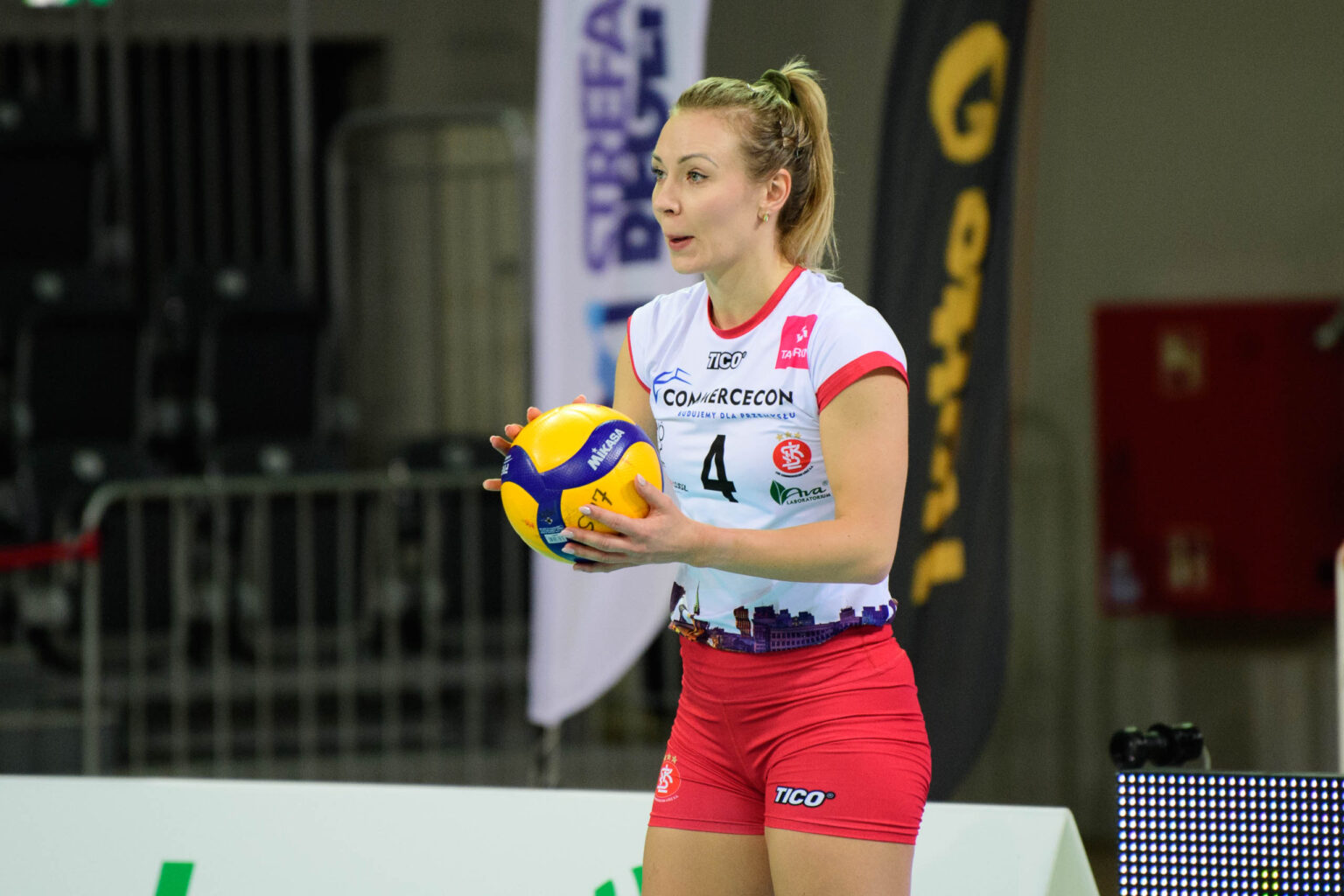 LKS Commercecon vs Volley Wroclaw Fot Sebastian Szwajkowski 30
