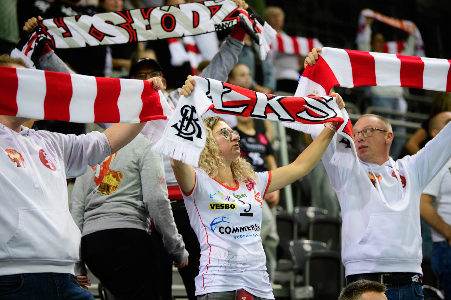LKS Commercecon vs Volley Wroclaw kibice Fot Sebastian Szwajkowski 5