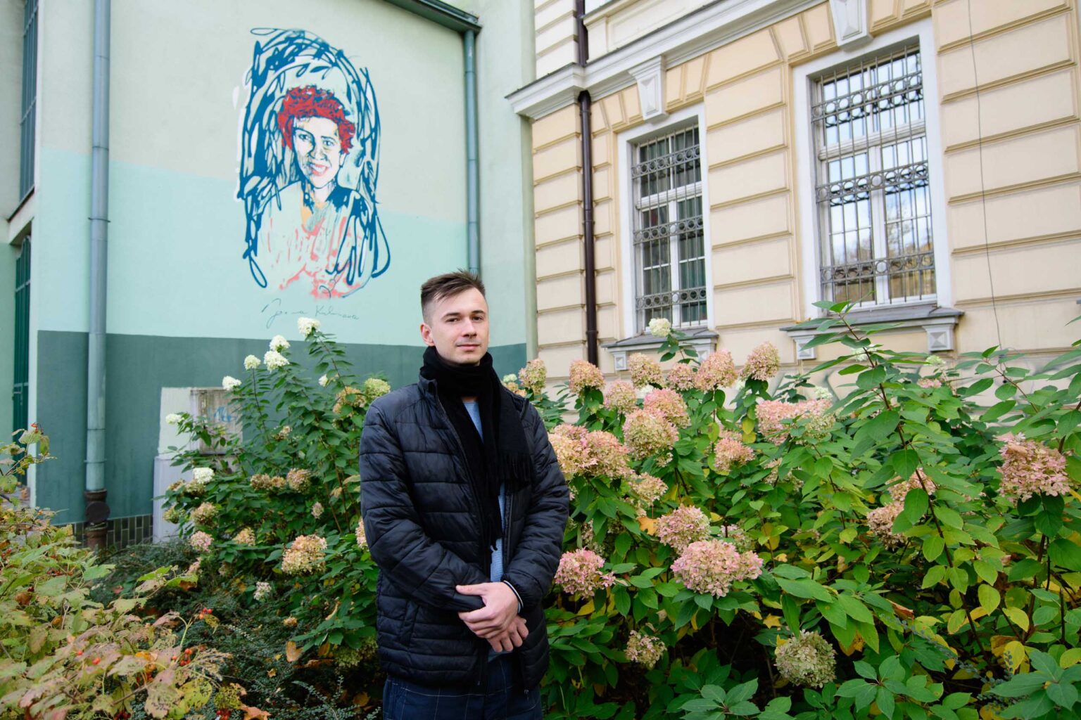 Odsloniecie murala Joanny Kulmowej Fot Sebastian Szwajkowski 5