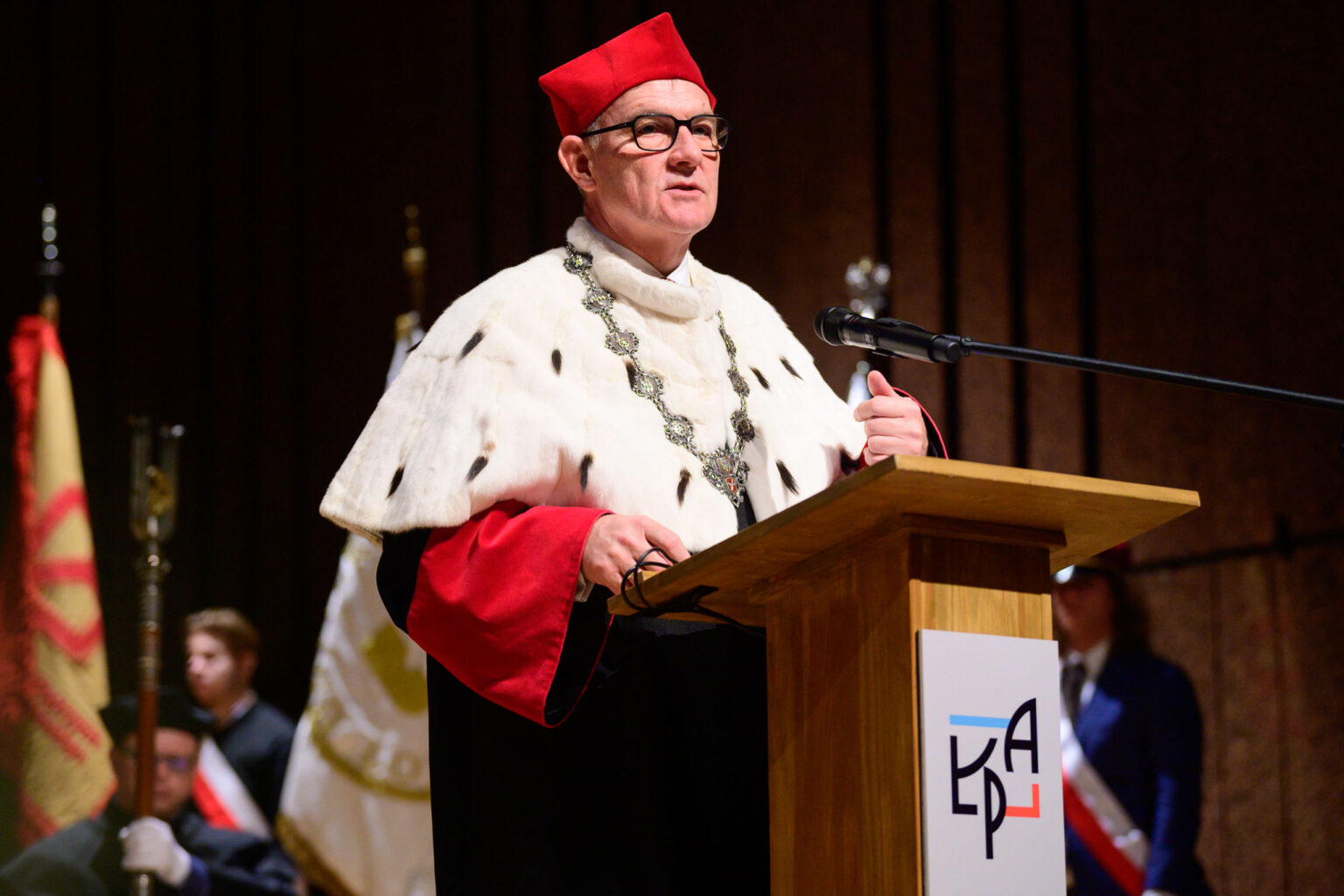 Uroczysta inauguracja roku akademickiego 2024 25 Fot Sebastian Szwajkowski 8