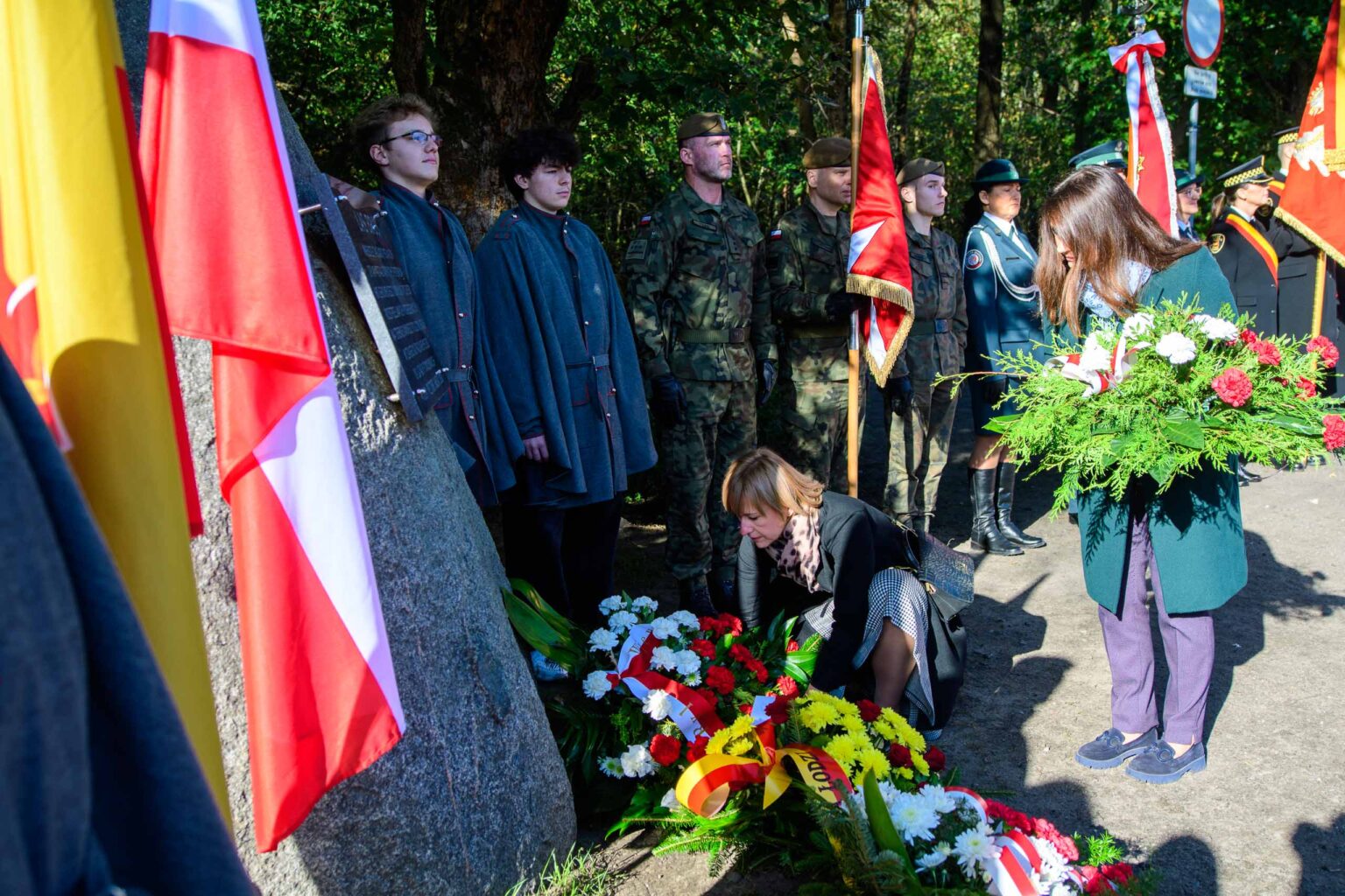 Uroczystosci upamietniajace ofiary na Brusie Fot Sebastian Szwajkowski 4