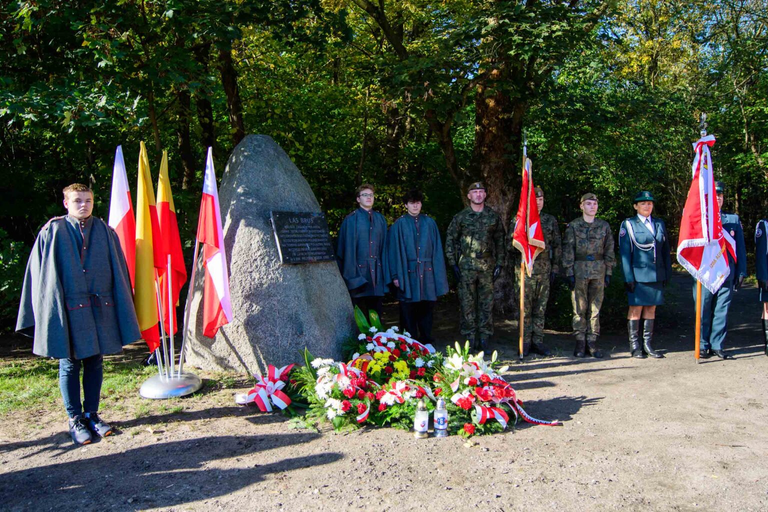 Uroczystosci upamietniajace ofiary na Brusie Fot Sebastian Szwajkowski 7