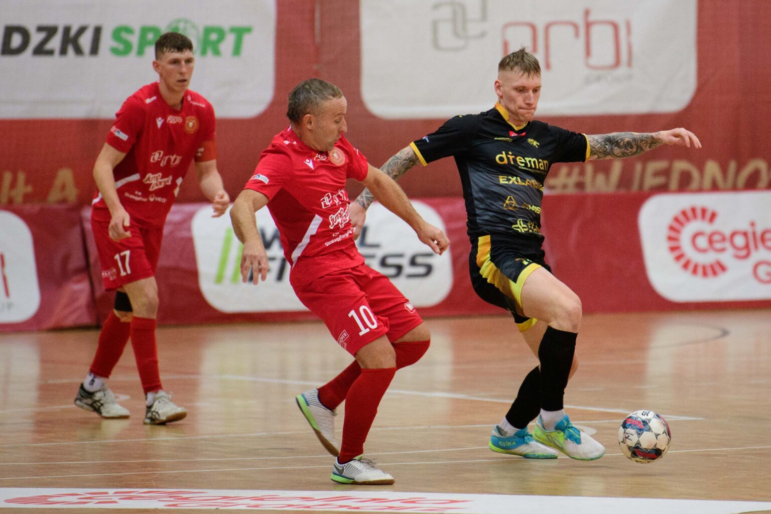 Widzew Futsal Zakonczenie kariery Daniela Krawczyka Fot Sebastian Szwajkowski 16
