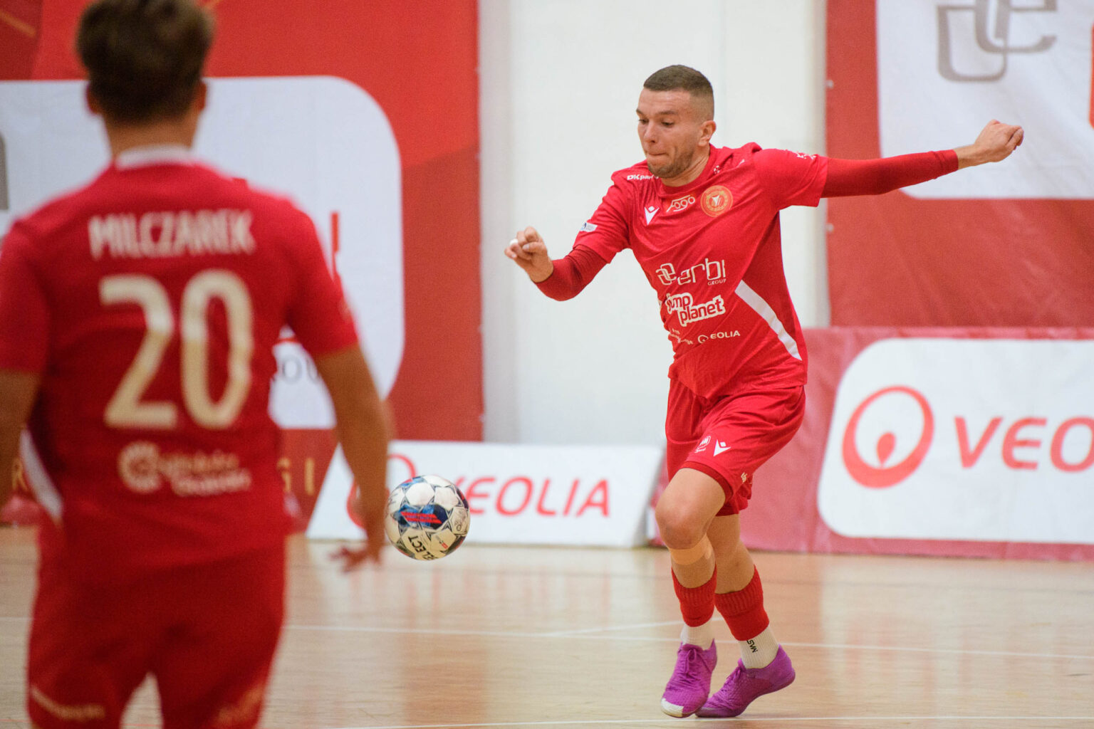 Widzew Futsal Zakonczenie kariery Daniela Krawczyka Fot Sebastian Szwajkowski 20