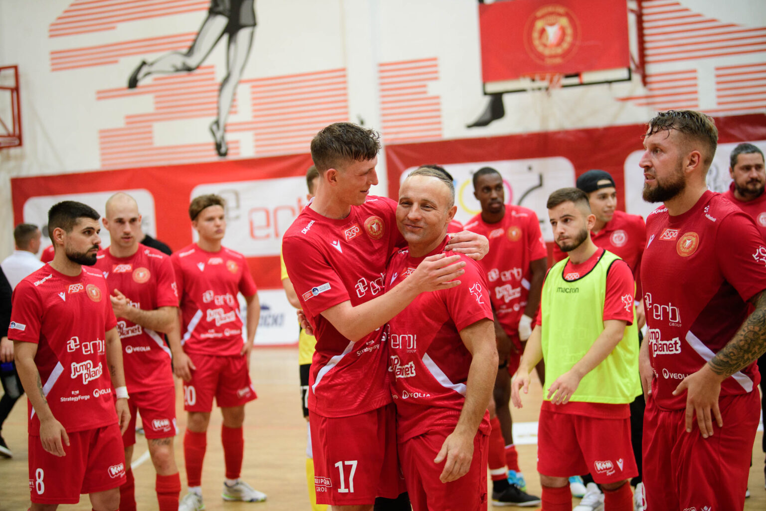 Widzew Futsal Zakonczenie kariery Daniela Krawczyka Fot Sebastian Szwajkowski 33