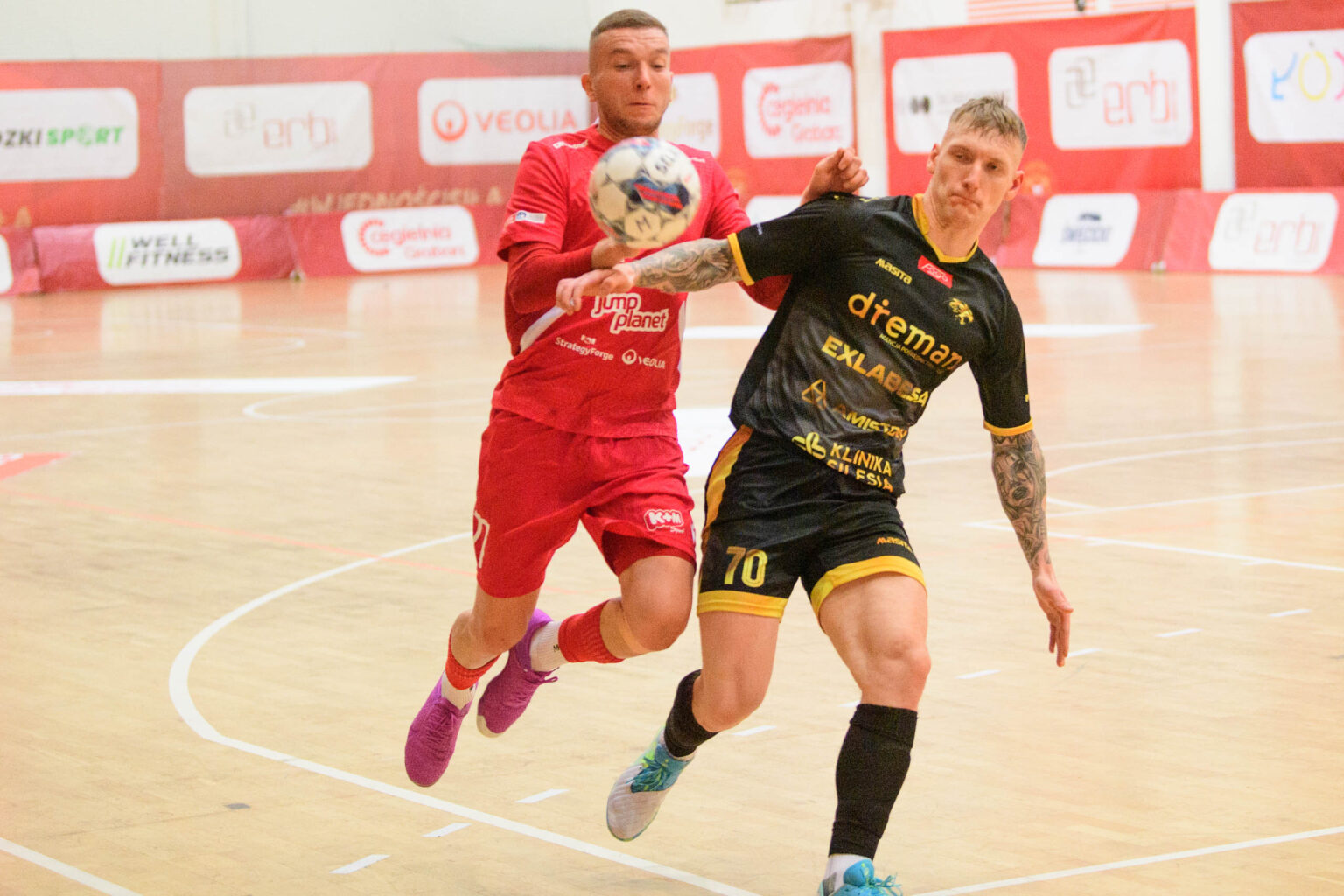 Widzew Futsal Zakonczenie kariery Daniela Krawczyka Fot Sebastian Szwajkowski 9