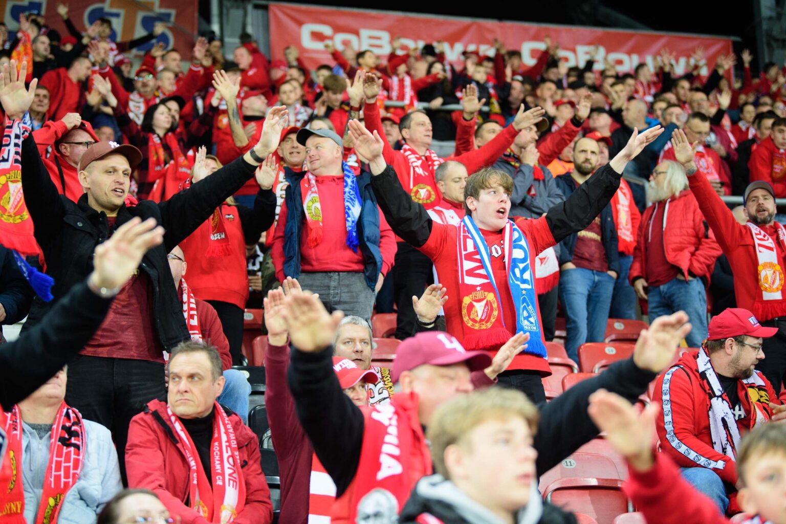Widzew Lodz vs Gornik Zabrze kibice Fot Sebastian Szwajkowski 107