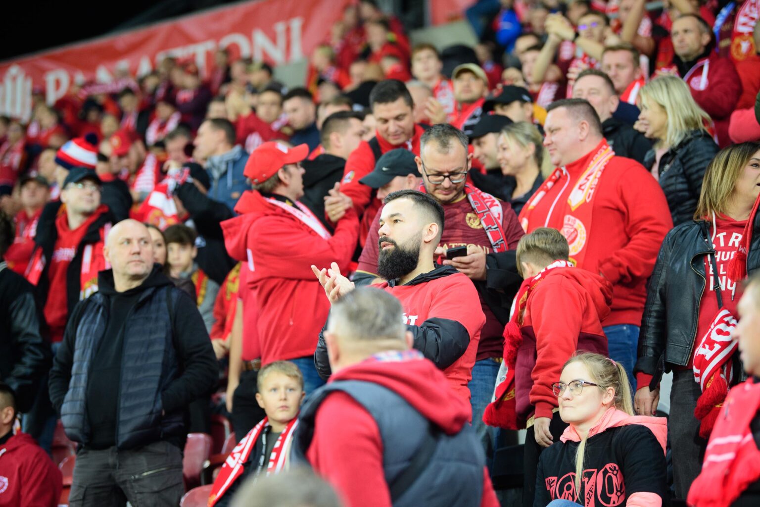 Widzew Lodz vs Gornik Zabrze kibice Fot Sebastian Szwajkowski 111