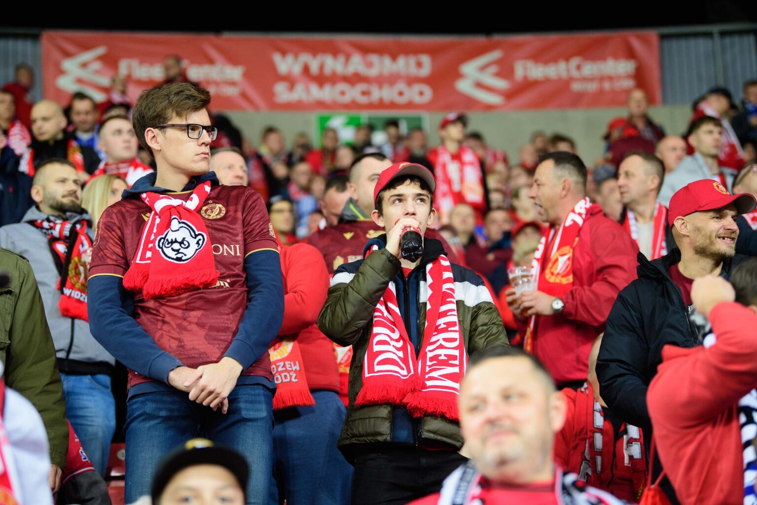 Widzew Lodz vs Gornik Zabrze kibice Fot Sebastian Szwajkowski 115