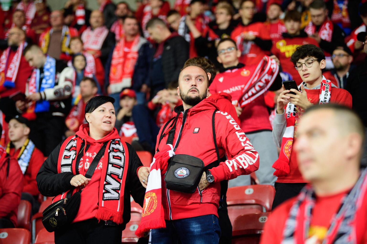 Widzew Lodz vs Gornik Zabrze kibice Fot Sebastian Szwajkowski 117