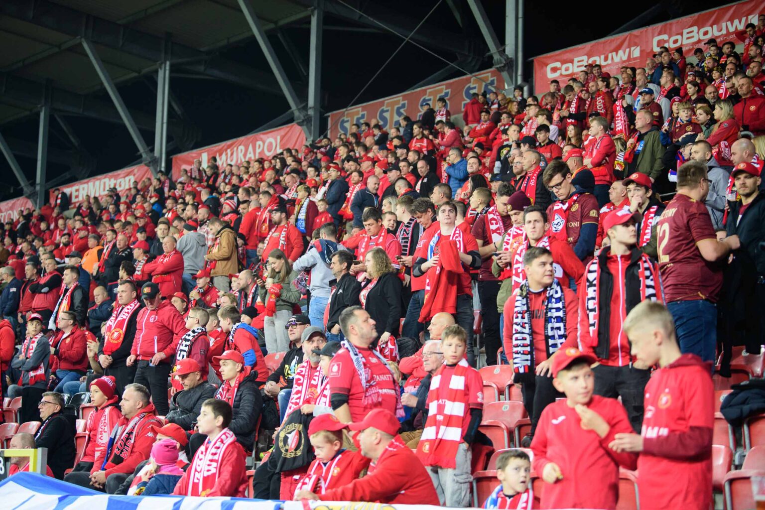 Widzew Lodz vs Gornik Zabrze kibice Fot Sebastian Szwajkowski 119