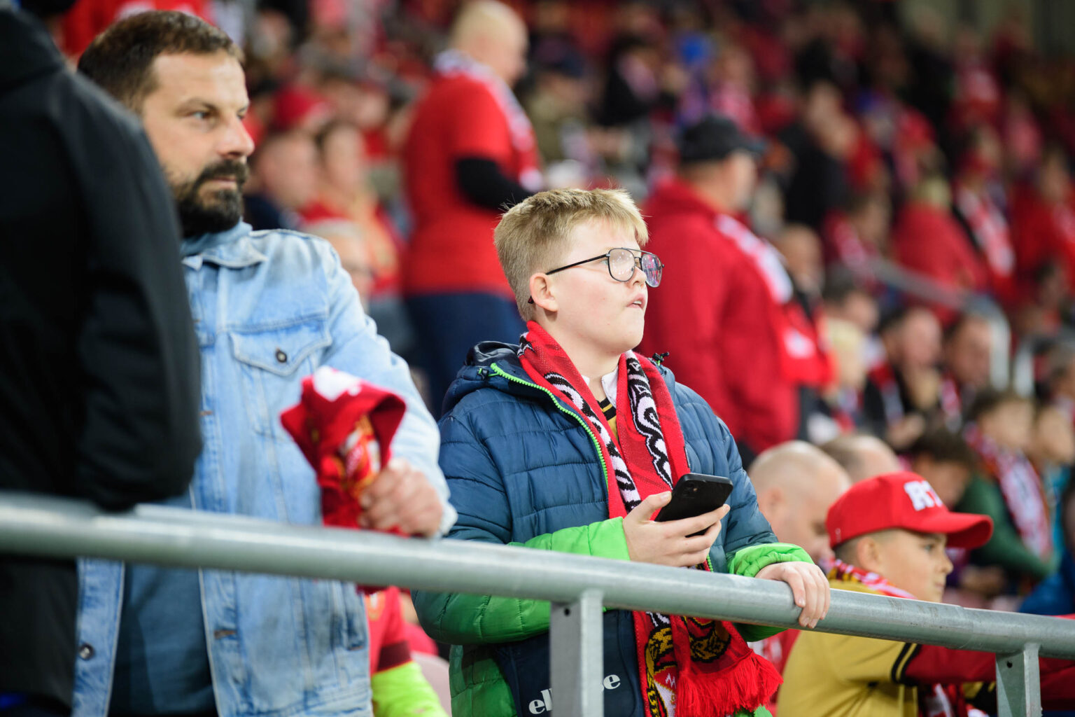 Widzew Lodz vs Gornik Zabrze kibice Fot Sebastian Szwajkowski 13