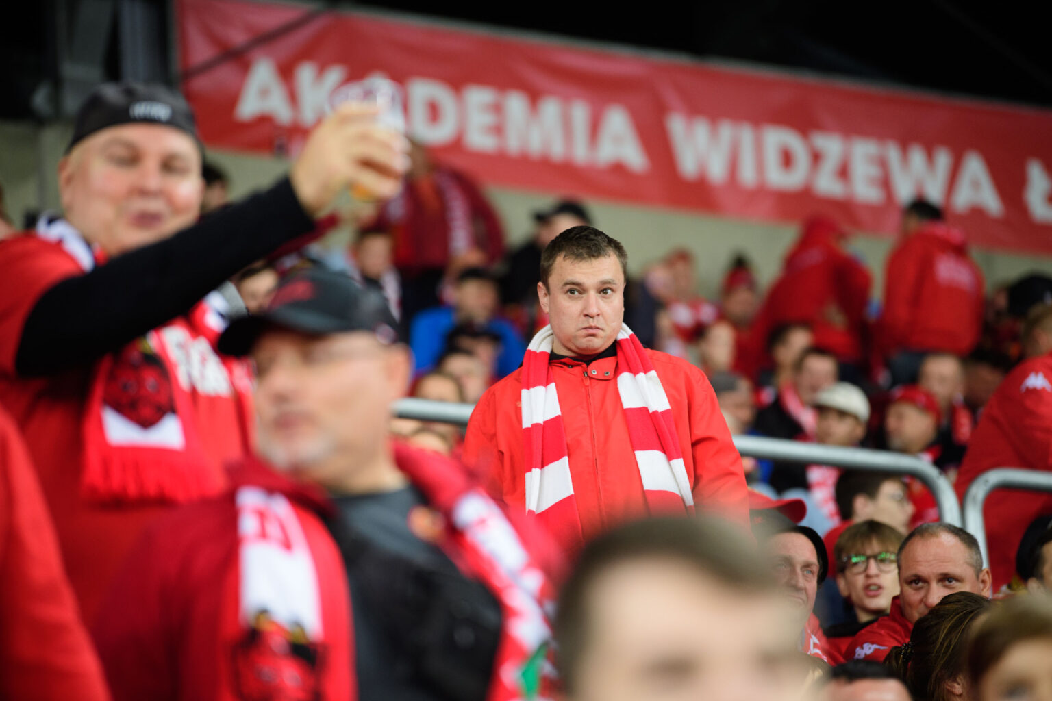 Widzew Lodz vs Gornik Zabrze kibice Fot Sebastian Szwajkowski 18
