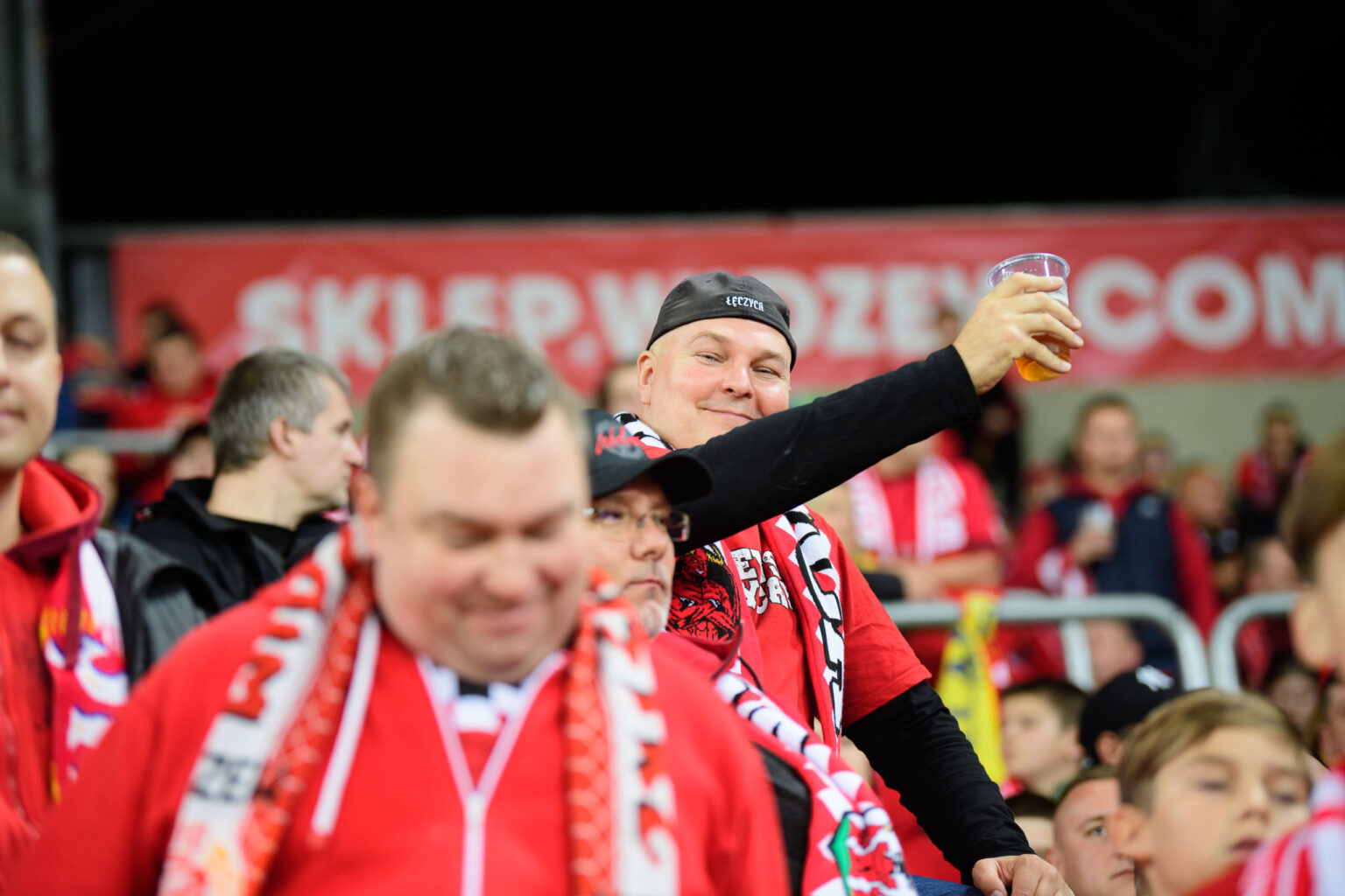 Widzew Lodz vs Gornik Zabrze kibice Fot Sebastian Szwajkowski 19
