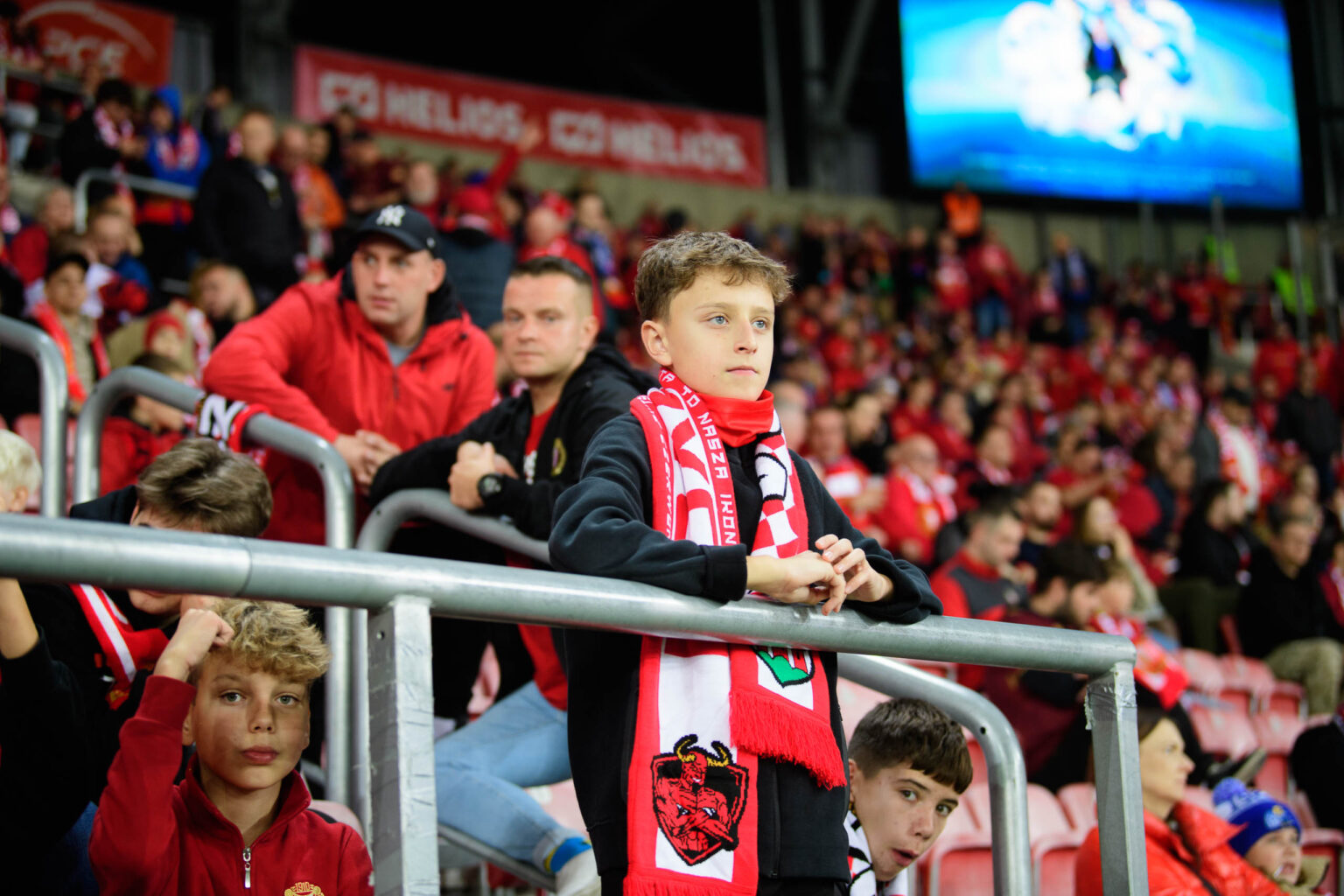 Widzew Lodz vs Gornik Zabrze kibice Fot Sebastian Szwajkowski 21