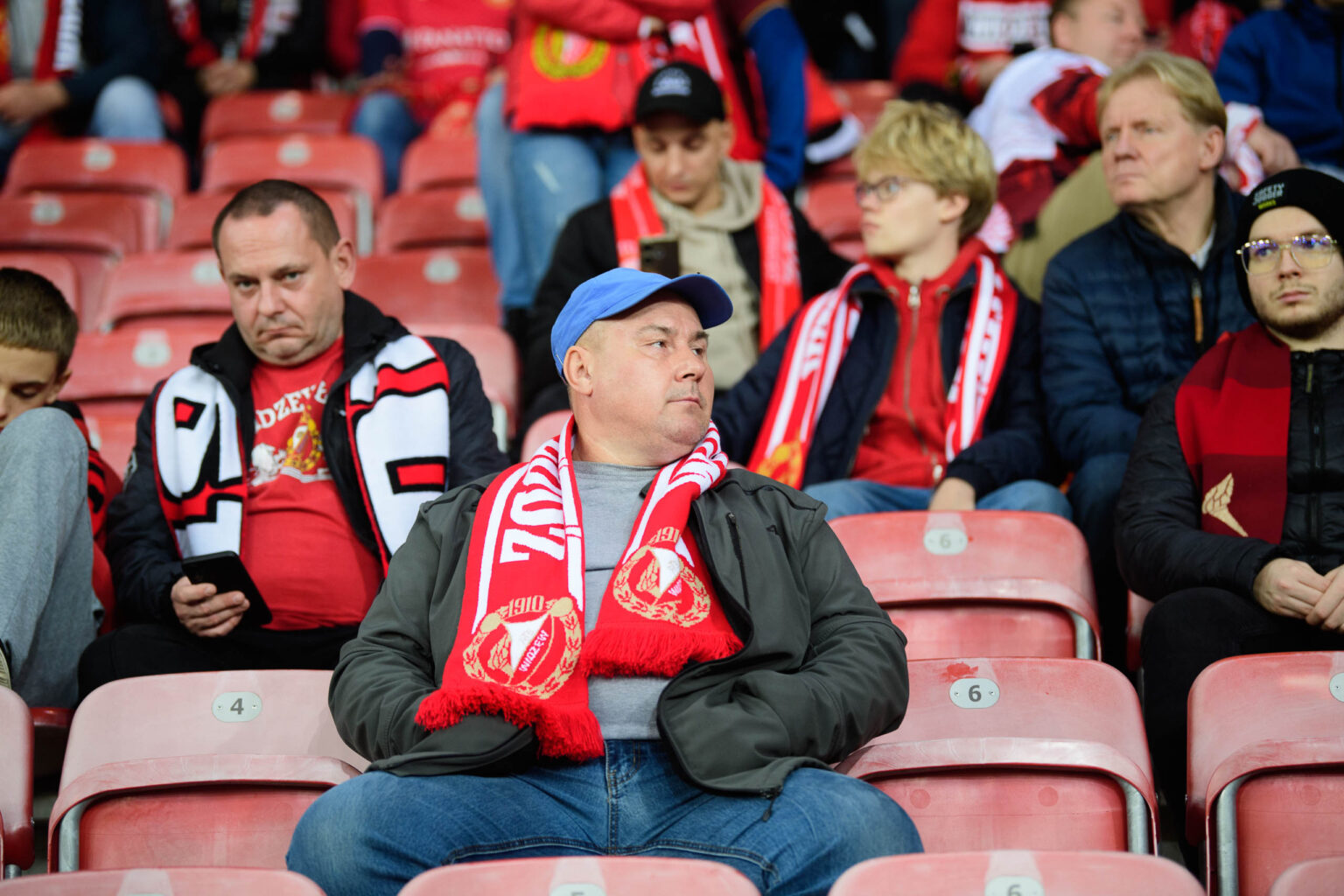 Widzew Lodz vs Gornik Zabrze kibice Fot Sebastian Szwajkowski 25
