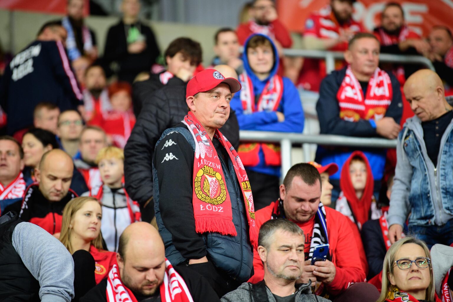 Widzew Lodz vs Gornik Zabrze kibice Fot Sebastian Szwajkowski 27