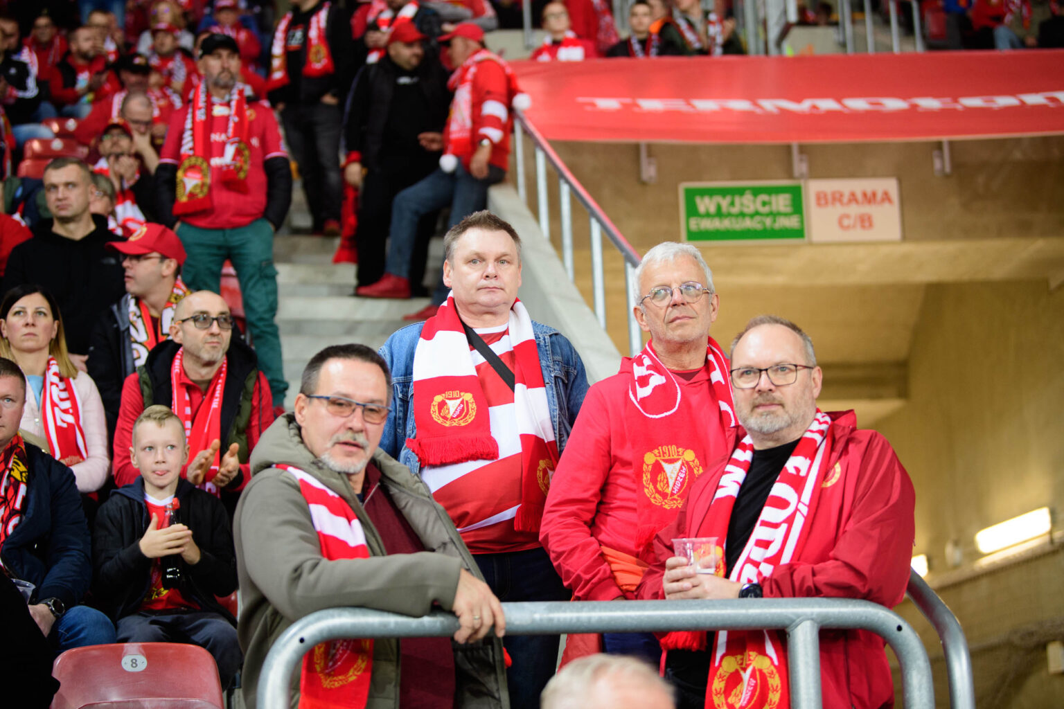 Widzew Lodz vs Gornik Zabrze kibice Fot Sebastian Szwajkowski 34
