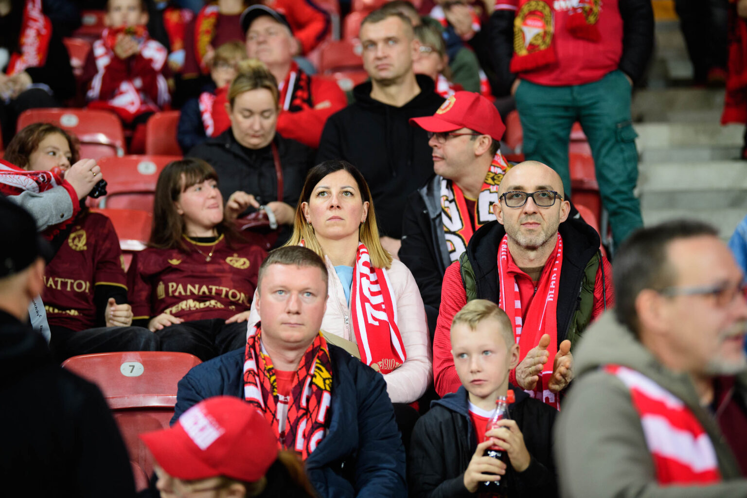 Widzew Lodz vs Gornik Zabrze kibice Fot Sebastian Szwajkowski 35