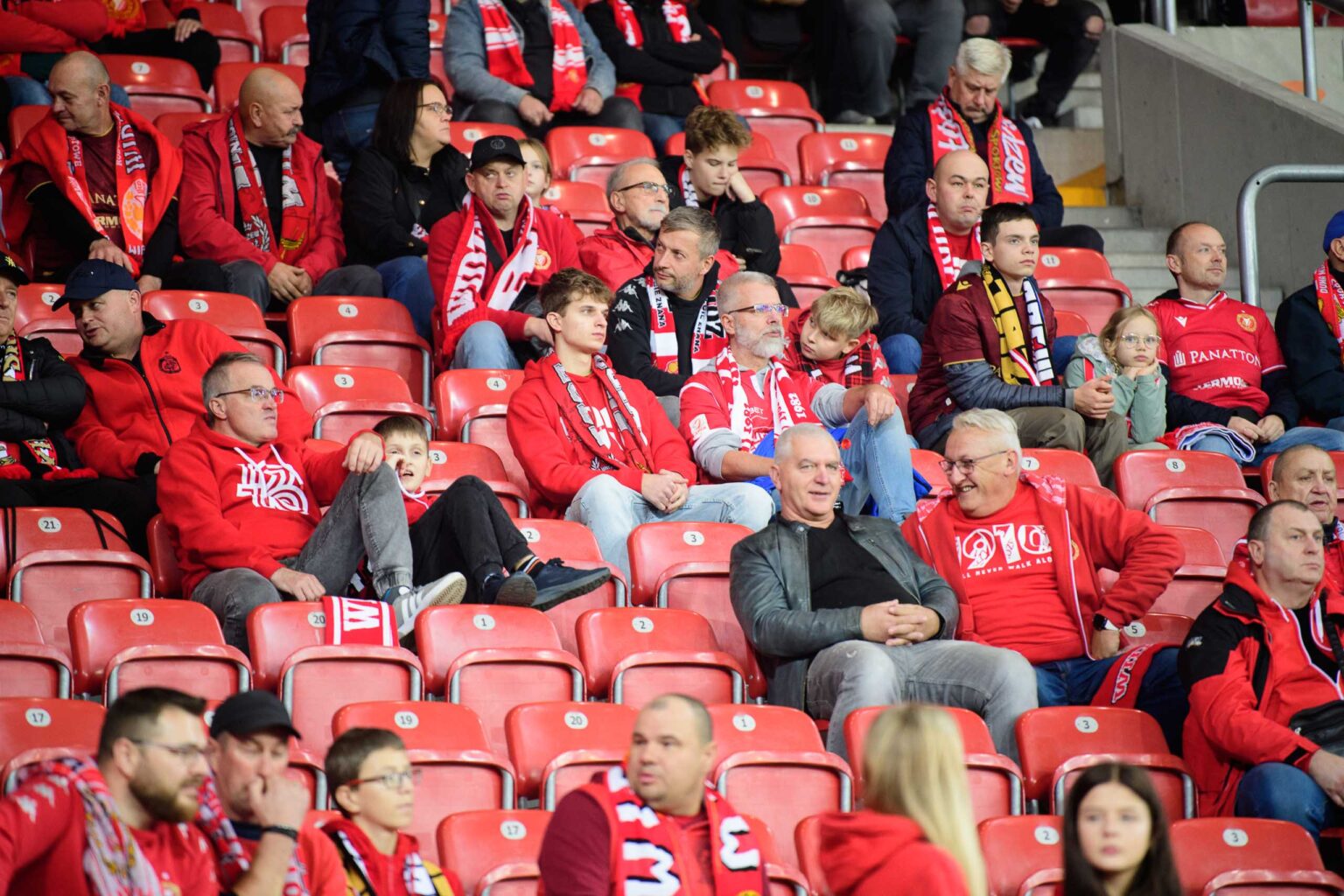 Widzew Lodz vs Gornik Zabrze kibice Fot Sebastian Szwajkowski 41