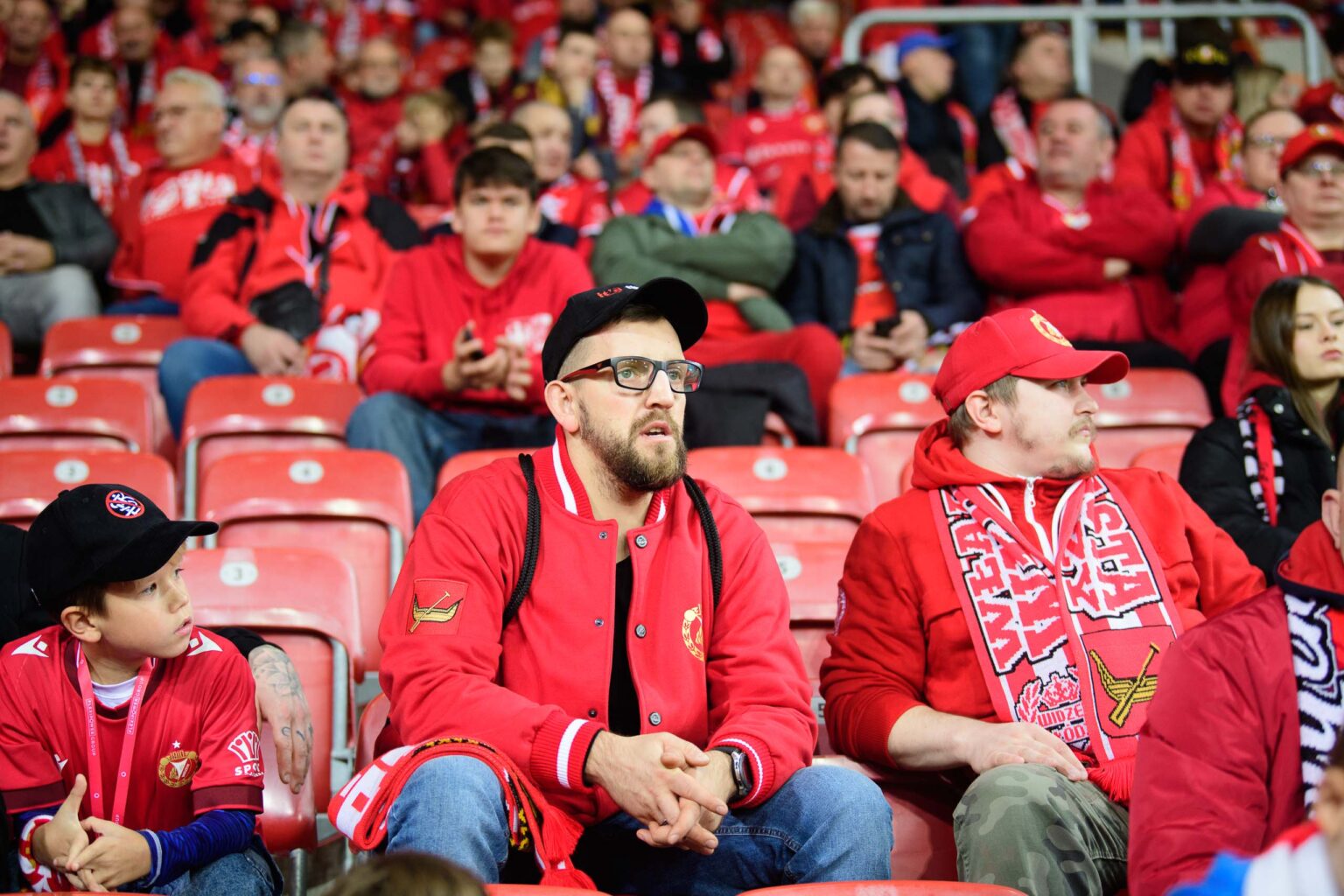 Widzew Lodz vs Gornik Zabrze kibice Fot Sebastian Szwajkowski 47