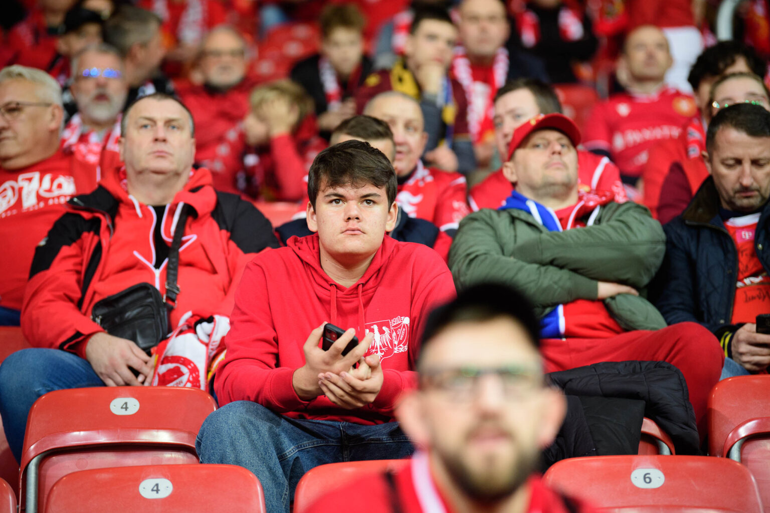 Widzew Lodz vs Gornik Zabrze kibice Fot Sebastian Szwajkowski 48