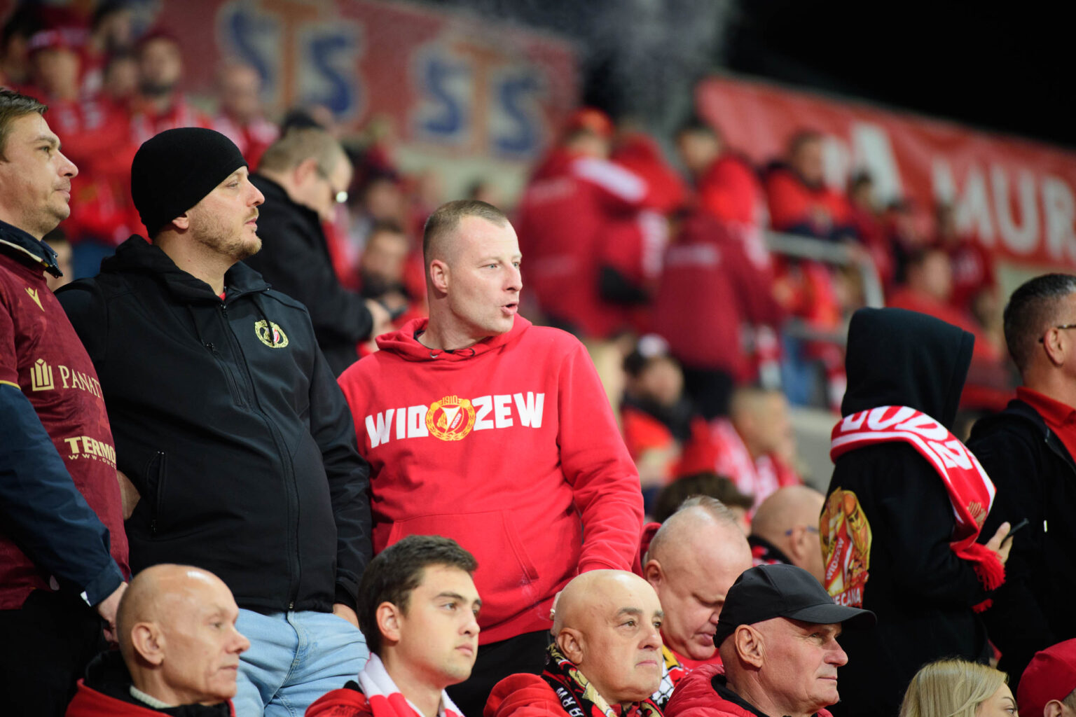 Widzew Lodz vs Gornik Zabrze kibice Fot Sebastian Szwajkowski 54