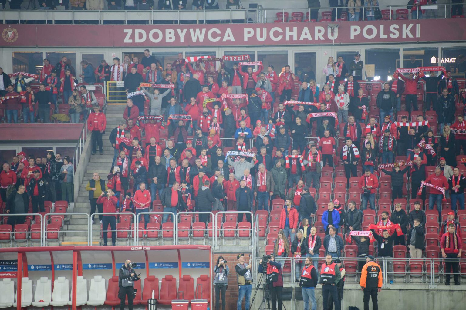 Widzew Lodz vs Gornik Zabrze kibice Fot Sebastian Szwajkowski 59