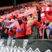 Kibice na meczu Widzew - Górnik