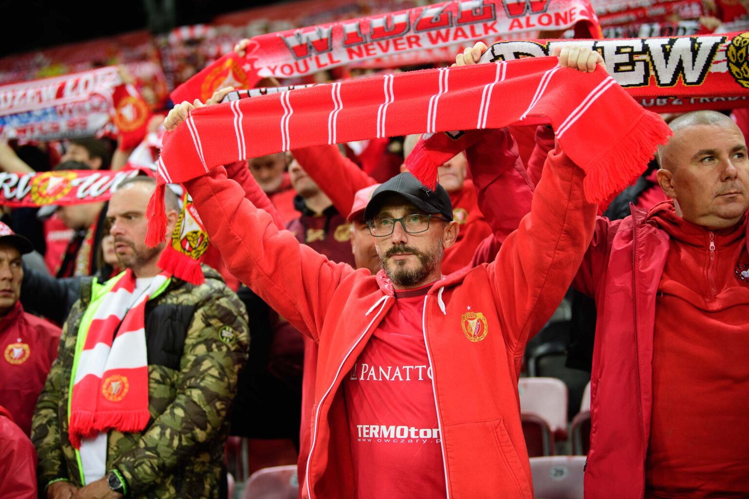 Widzew Lodz vs Gornik Zabrze kibice Fot Sebastian Szwajkowski 62