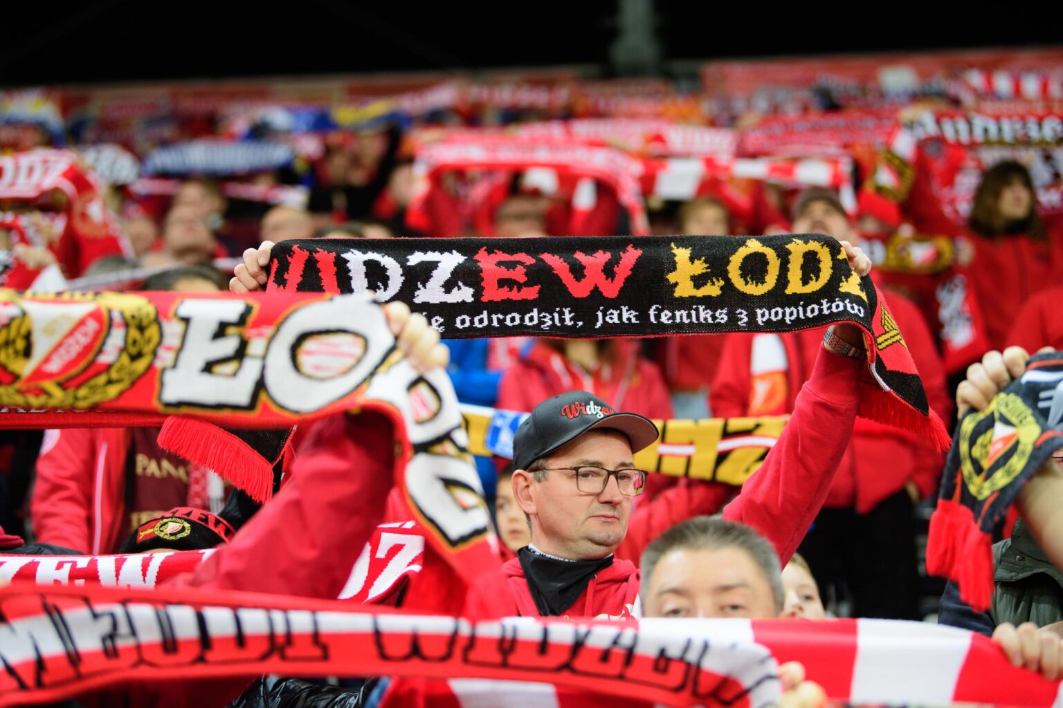 Widzew Lodz vs Gornik Zabrze kibice Fot Sebastian Szwajkowski 67