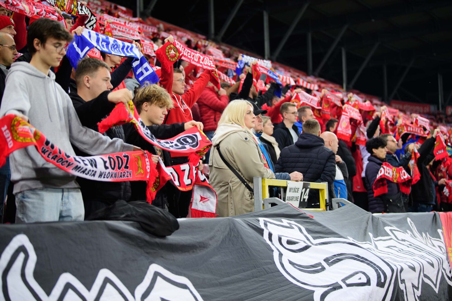Widzew Lodz vs Gornik Zabrze kibice Fot Sebastian Szwajkowski 72