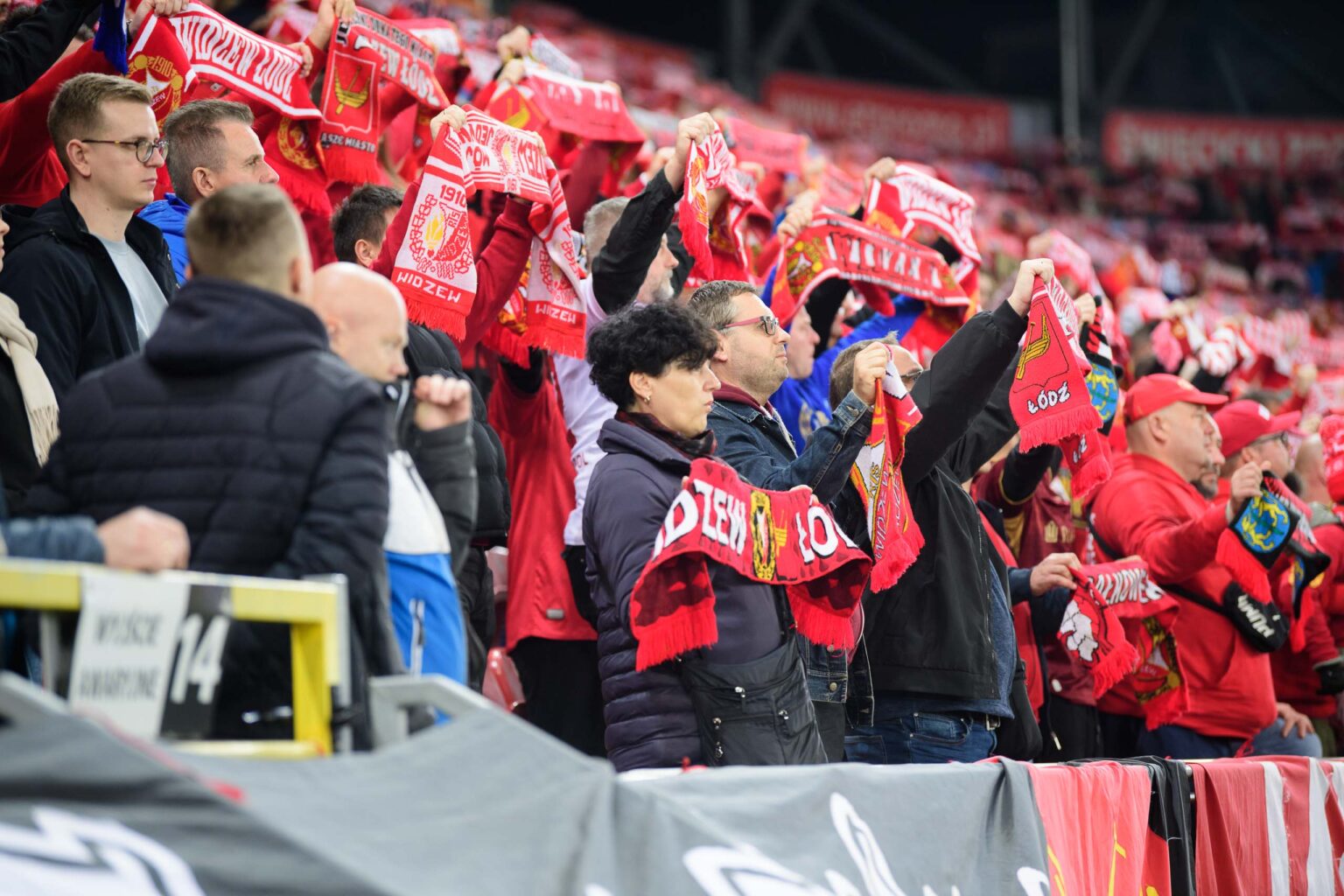 Widzew Lodz vs Gornik Zabrze kibice Fot Sebastian Szwajkowski 73