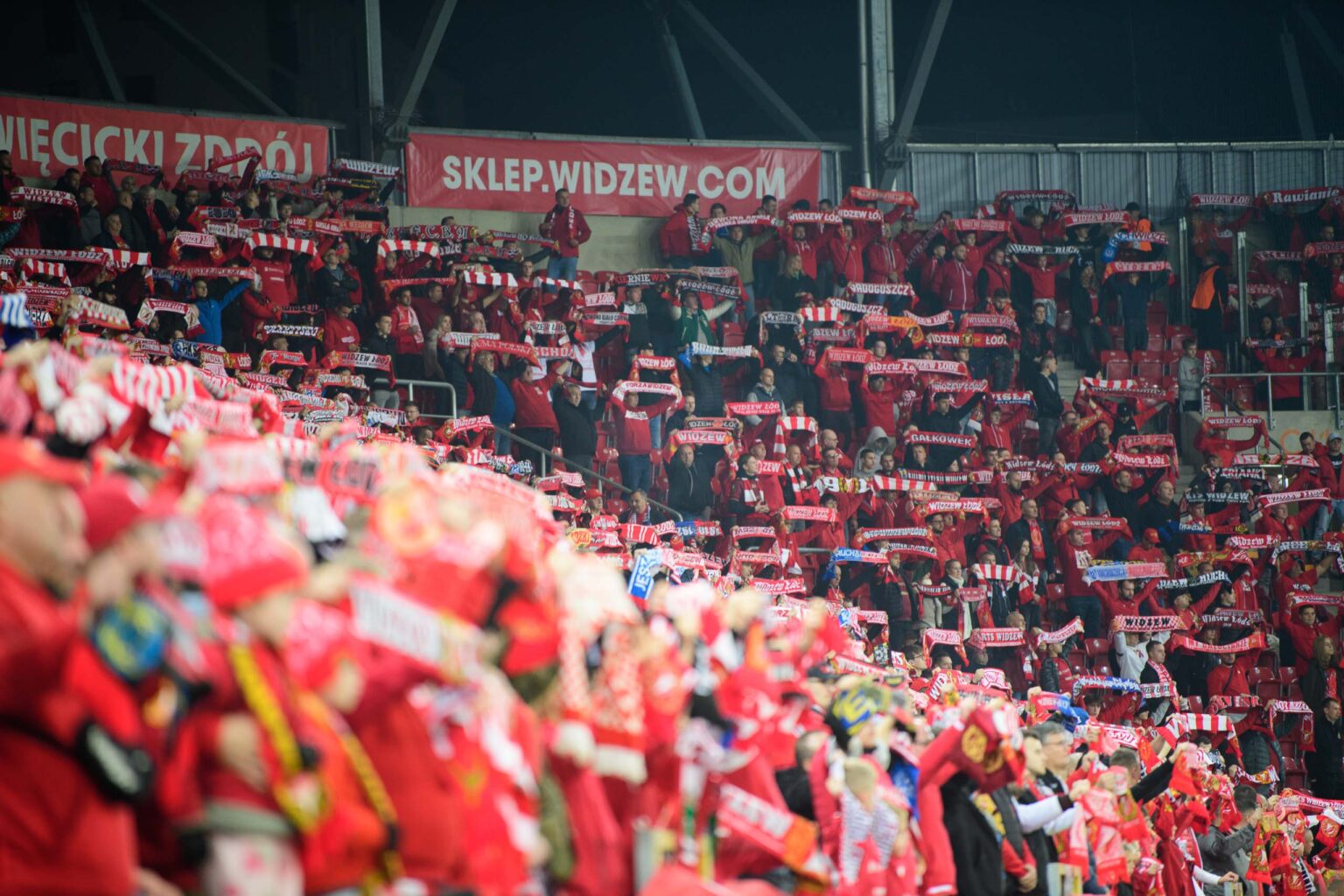 Widzew Lodz vs Gornik Zabrze kibice Fot Sebastian Szwajkowski 75