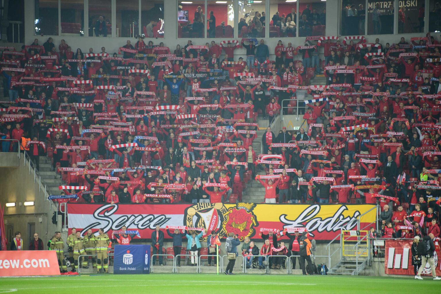 Widzew Lodz vs Gornik Zabrze kibice Fot Sebastian Szwajkowski 77
