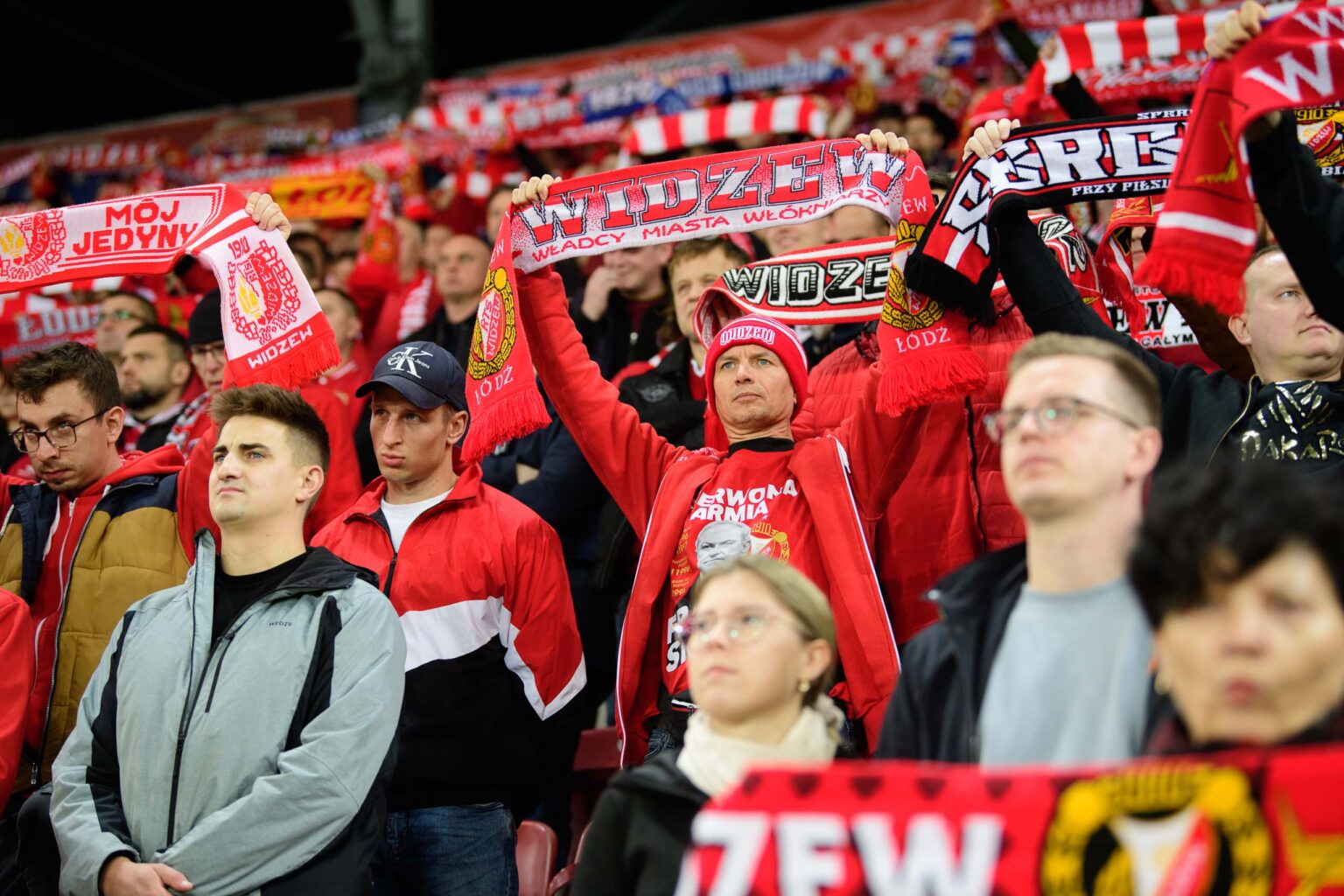 Widzew Lodz vs Gornik Zabrze kibice Fot Sebastian Szwajkowski 79
