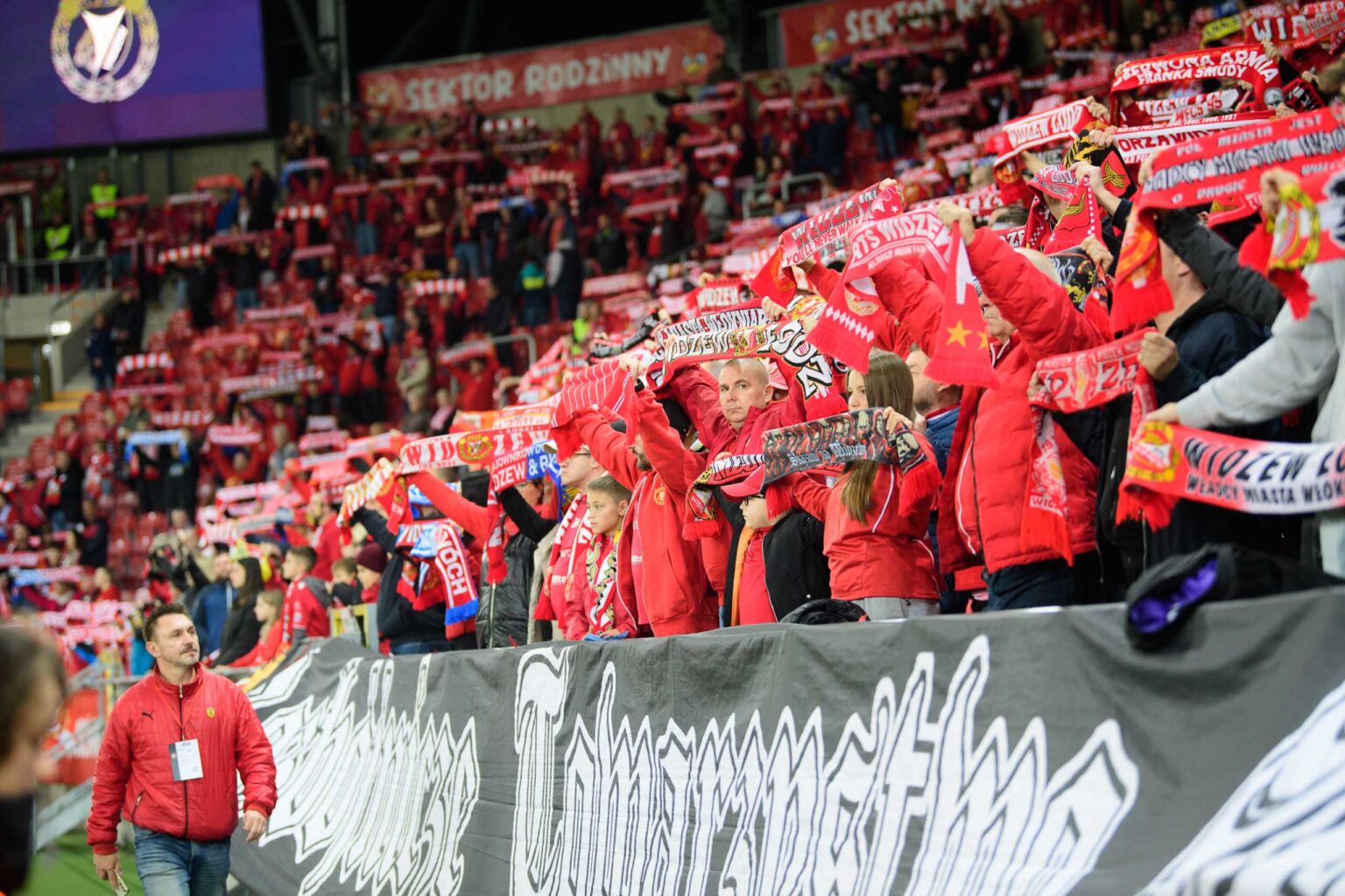 Widzew Lodz vs Gornik Zabrze kibice Fot Sebastian Szwajkowski 82