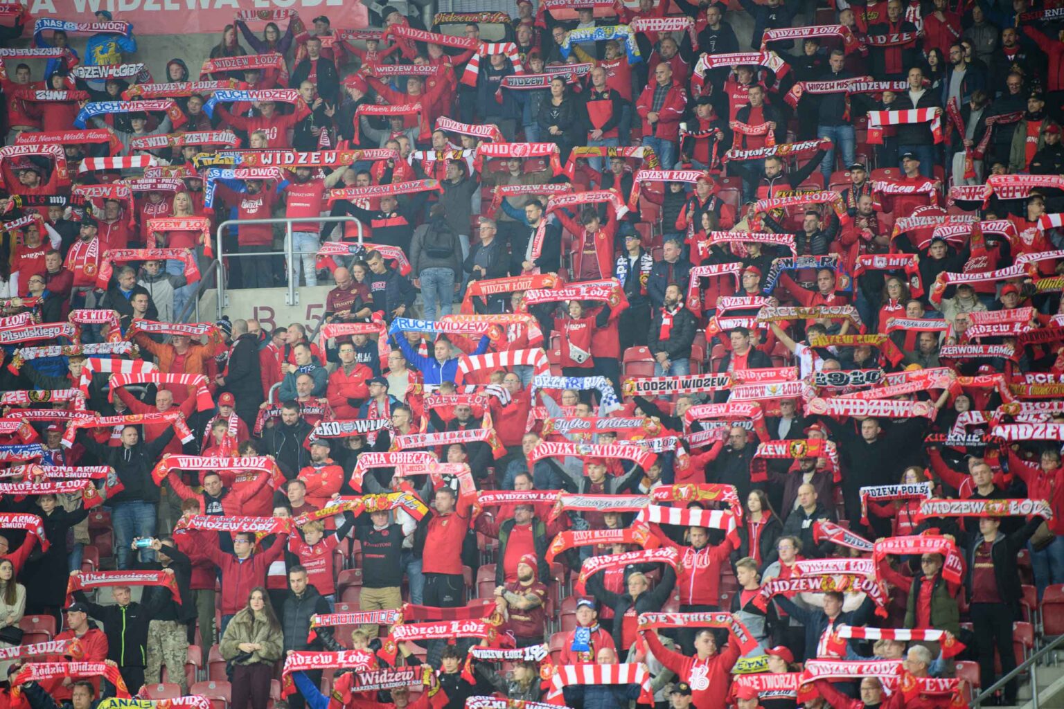 Widzew Lodz vs Gornik Zabrze kibice Fot Sebastian Szwajkowski 83