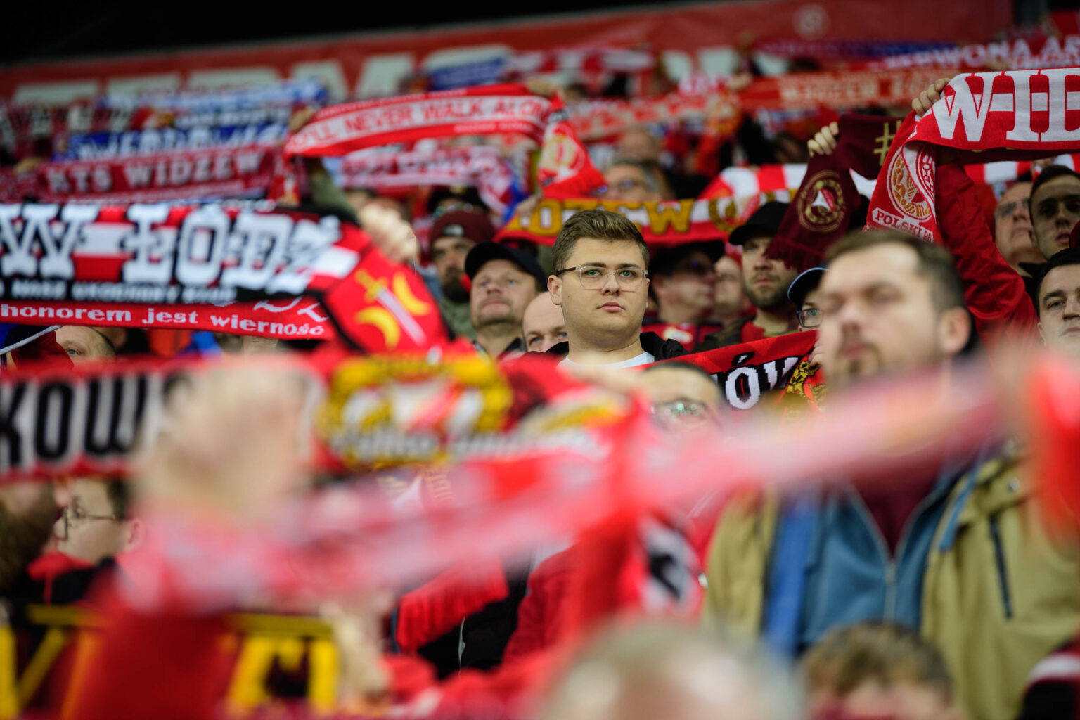 Widzew Lodz vs Gornik Zabrze kibice Fot Sebastian Szwajkowski 92