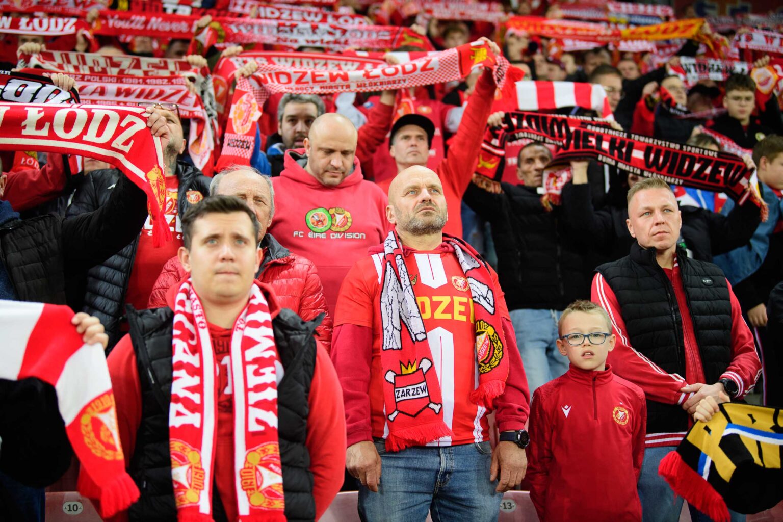 Widzew Lodz vs Gornik Zabrze kibice Fot Sebastian Szwajkowski 94