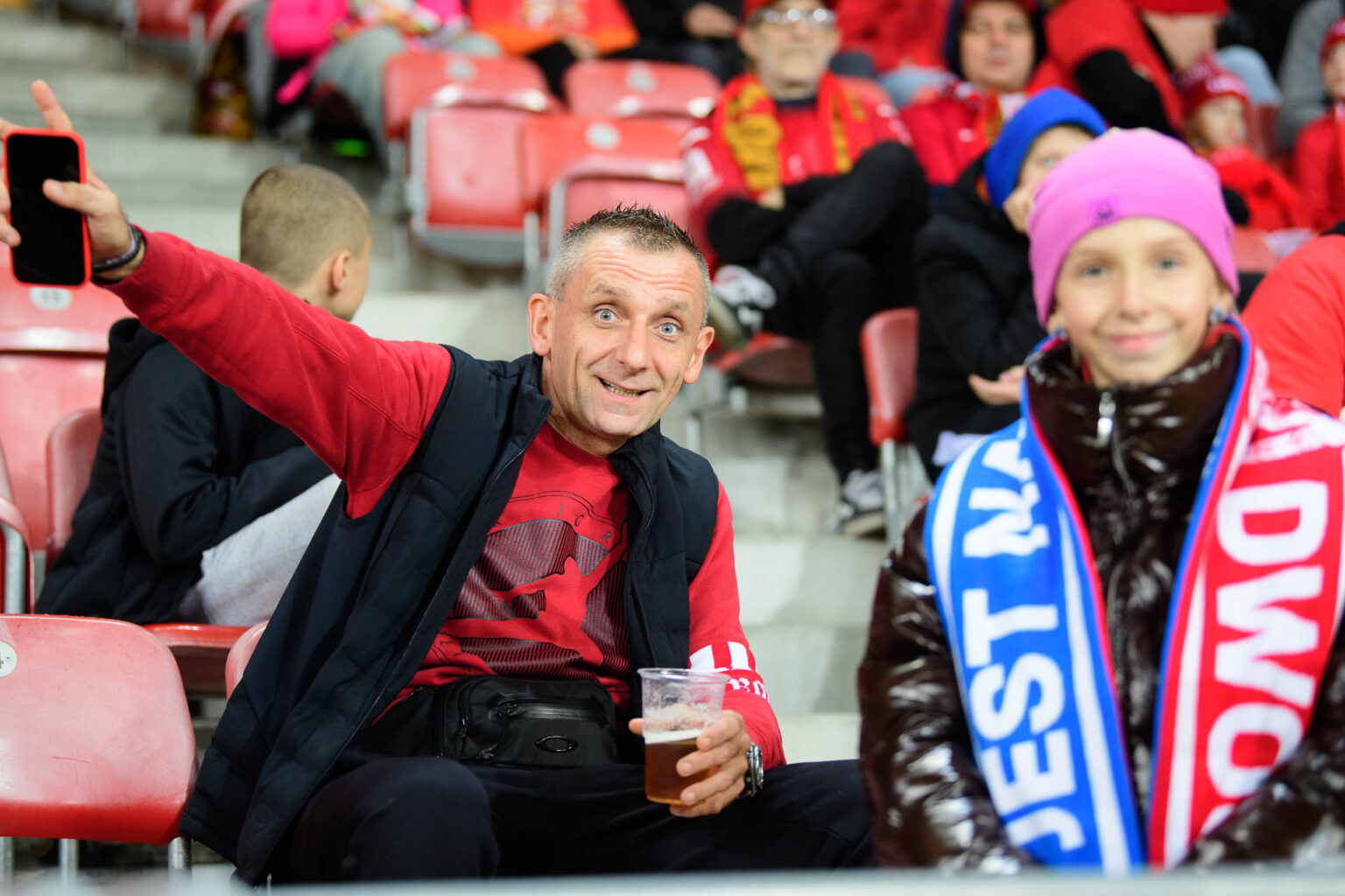 Widzew Lodz vs Korona Kielce kibice Fot Sebastian Szwajkowski 12