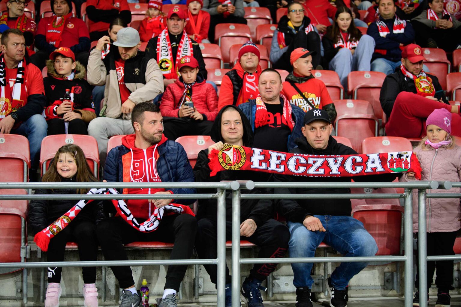 Widzew Lodz vs Korona Kielce kibice Fot Sebastian Szwajkowski 13