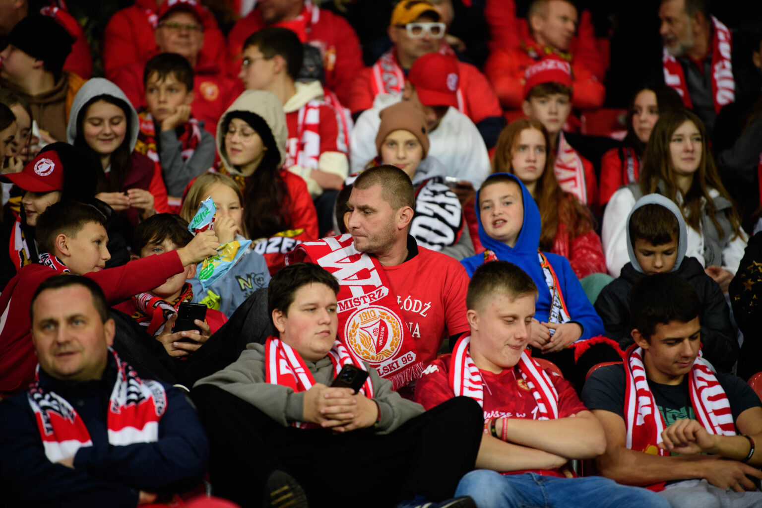 Widzew Lodz vs Korona Kielce kibice Fot Sebastian Szwajkowski 14