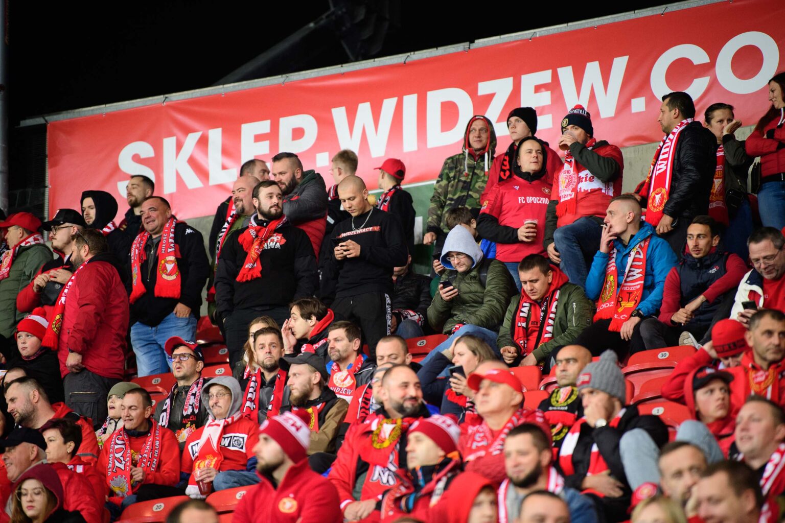 Widzew Lodz vs Korona Kielce kibice Fot Sebastian Szwajkowski 23